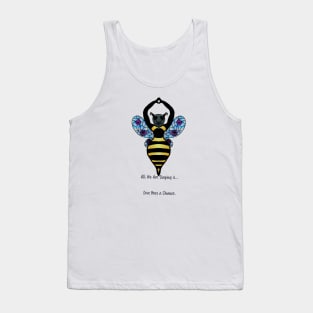 Gas Mask Give Bees A Chance Tank Top